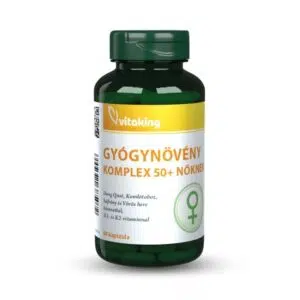 Vitaking Gyógynövény Komplex 50+ nőknek kapszula - 60db 5 Vitaking Gyógynövény Komplex 50+ nőknek kapszula - 60db - Image 3