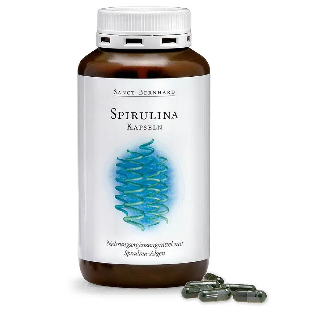 Sanct Bernhard Spirulina Alga kapszula - 360db 1 Sanct Bernhard Spirulina Alga kapszula - 360db
