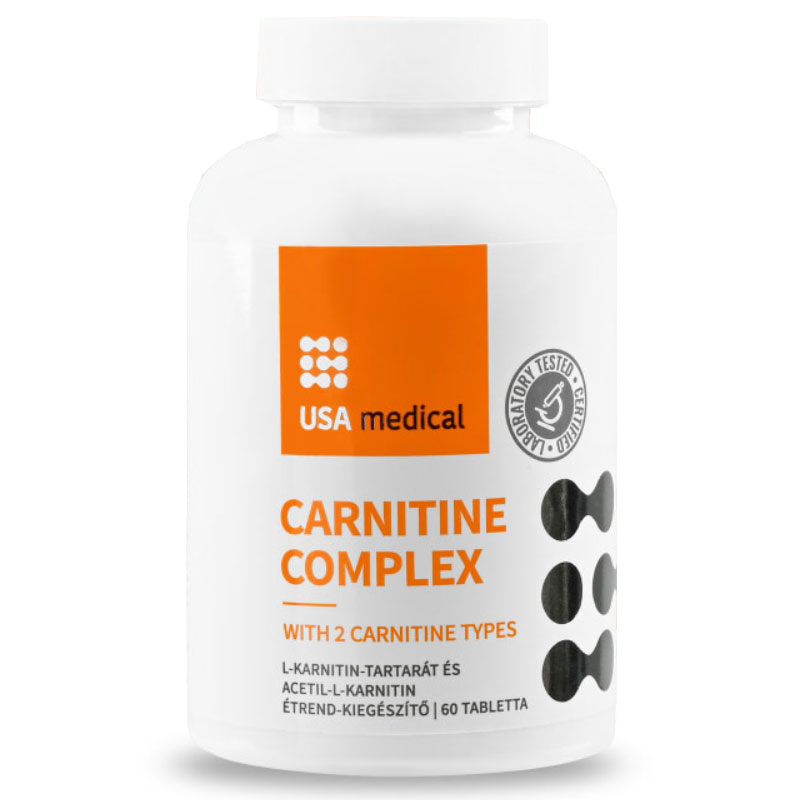 USA Medical Carnitine Complex tabletta - 60db 1 USA Medical Carnitine Complex tabletta - 60db