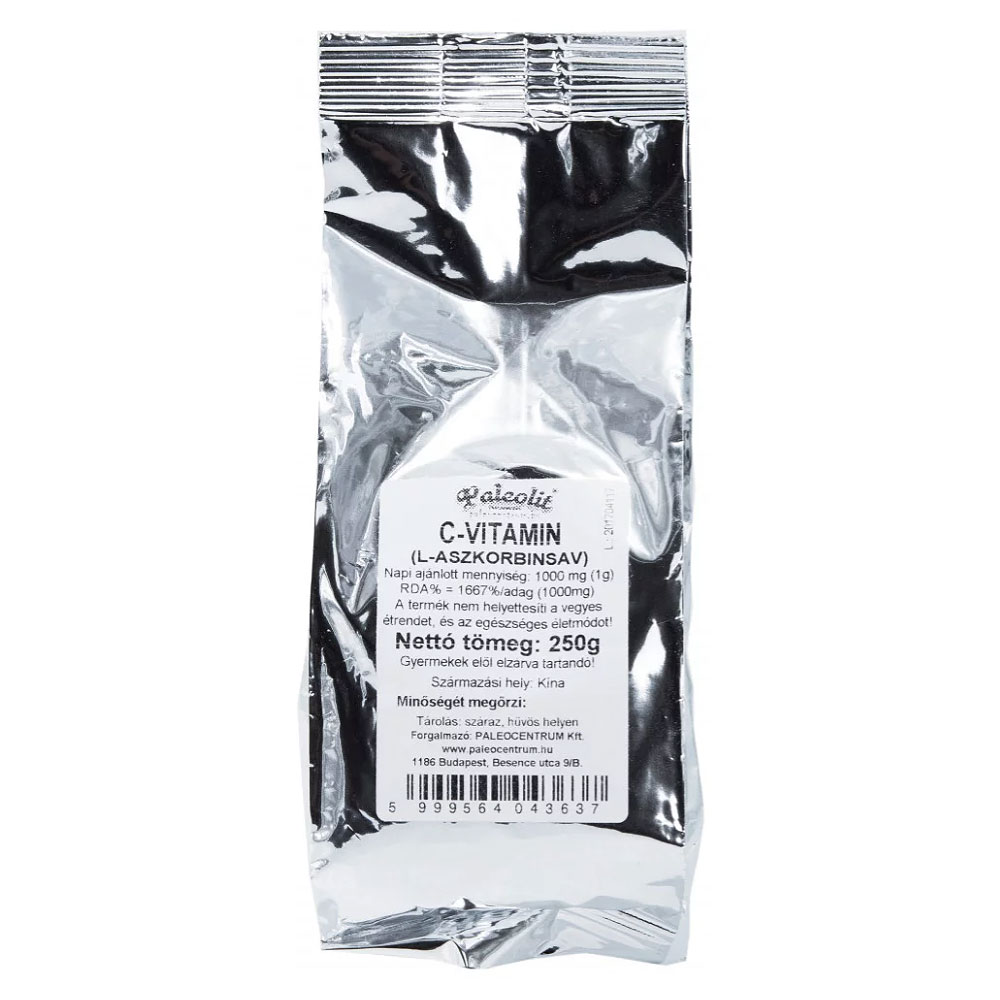 Paleolit Aszkorbinsav (C-vitamin) - 250g 1 Paleolit Aszkorbinsav (C-vitamin) - 250g