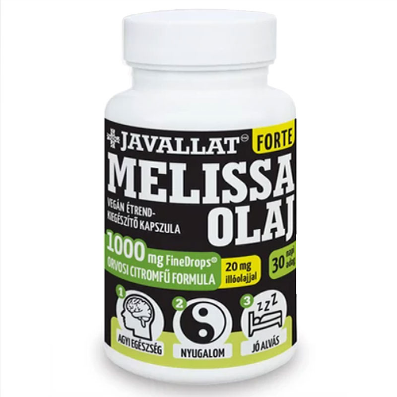 Javallat Forte Melissa olaj kapszula - 60db 1 Javallat Forte Melissa olaj kapszula - 60db