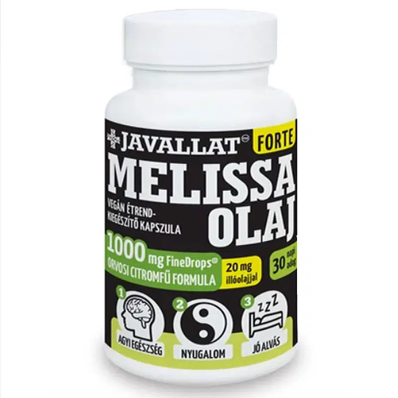 Javallat Forte Melissa olaj kapszula - 60db 1 Javallat Forte Melissa olaj kapszula - 60db