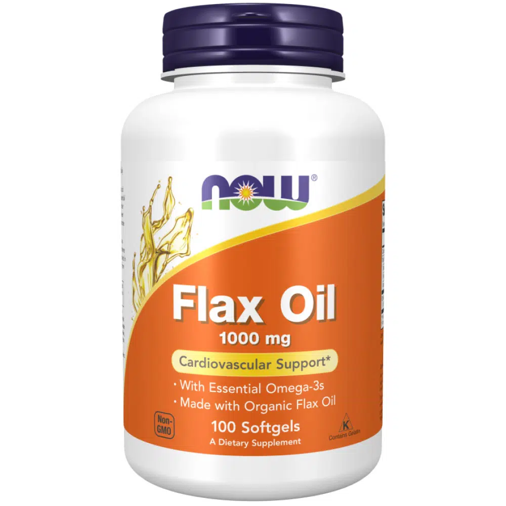 Now Flax Oil - Lenmagolaj lágyzselatin kapszula - 100db 1 Now Flax Oil - Lenmagolaj lágyzselatin kapszula - 100db