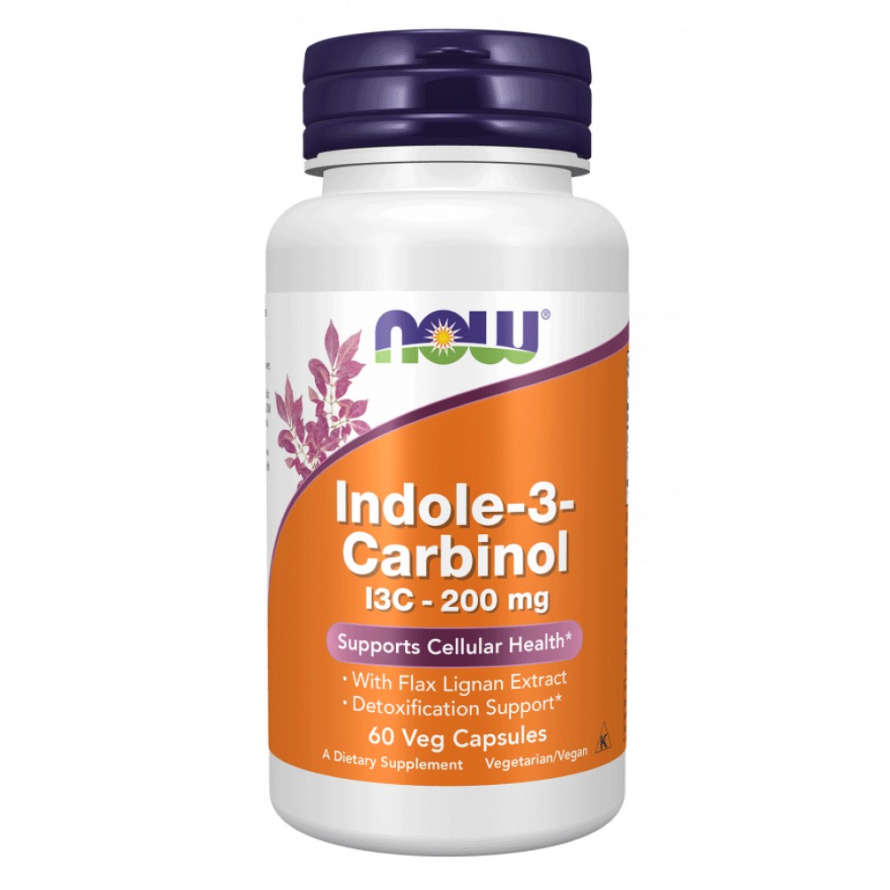 Now Indole-3-Carbinol 200 mg - 60db 1 Now Indole-3-Carbinol 200 mg - 60db