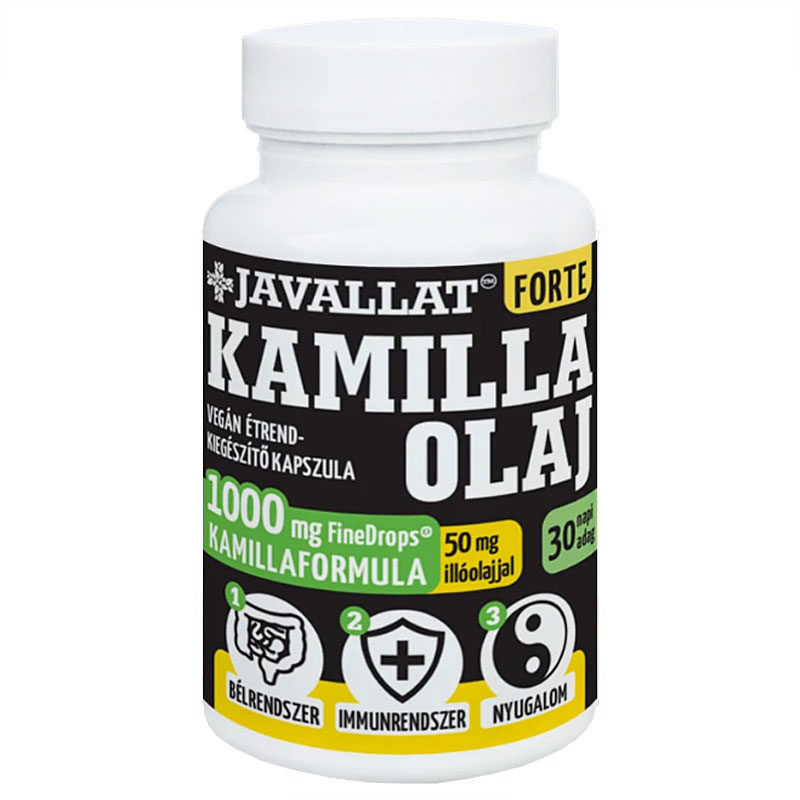 Javallat Forte Kamilla olaj kapszula - 60db 1 Javallat Forte Kamilla olaj kapszula - 60db