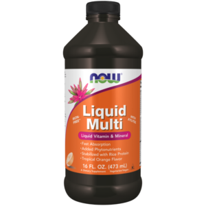 Now Liquid Multi szirup narancsos - 473 ml