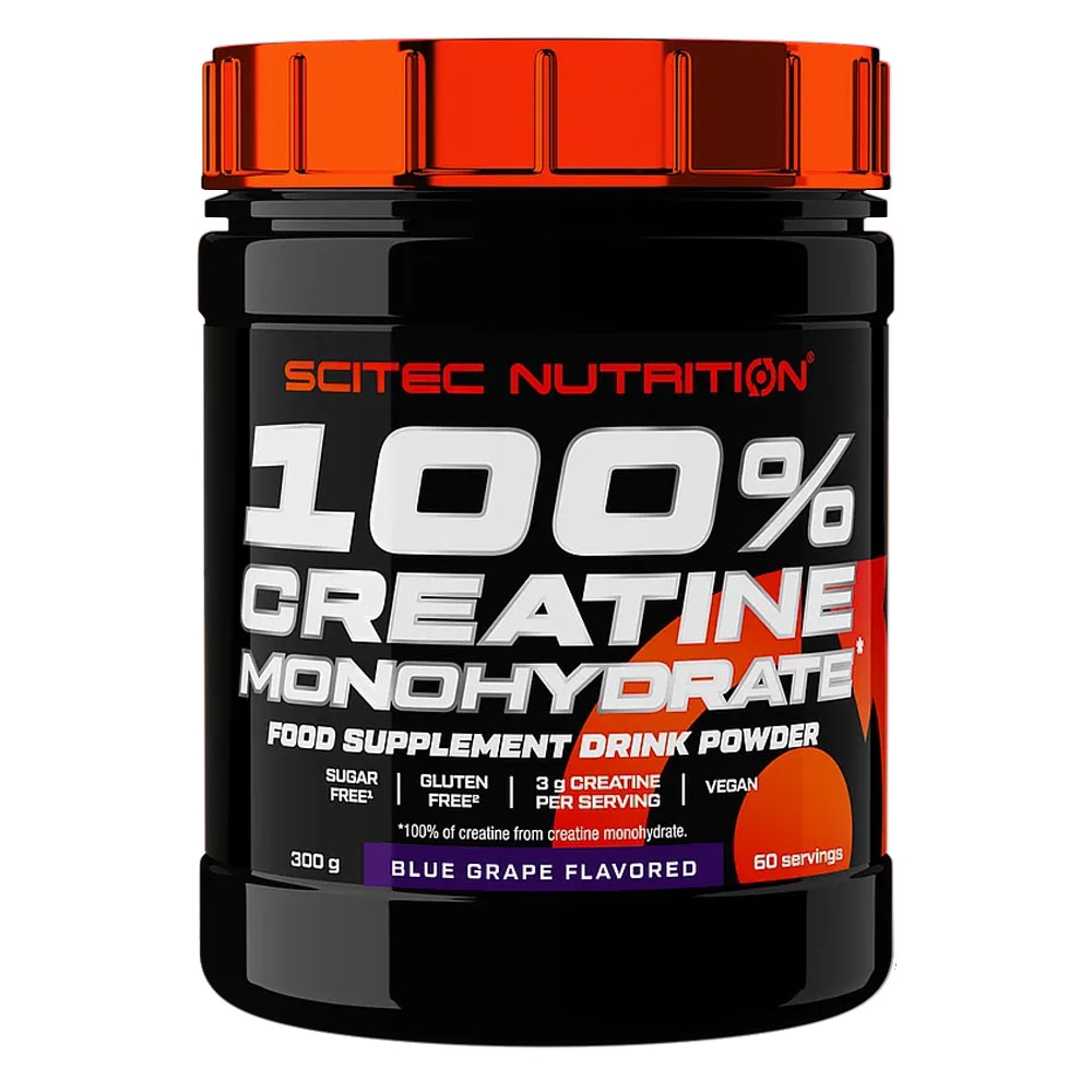Scitec Nutrition 100% Creatine monohydrate kékszőlő - 300g 1 Scitec Nutrition 100% Creatine monohydrate kékszőlő - 300g