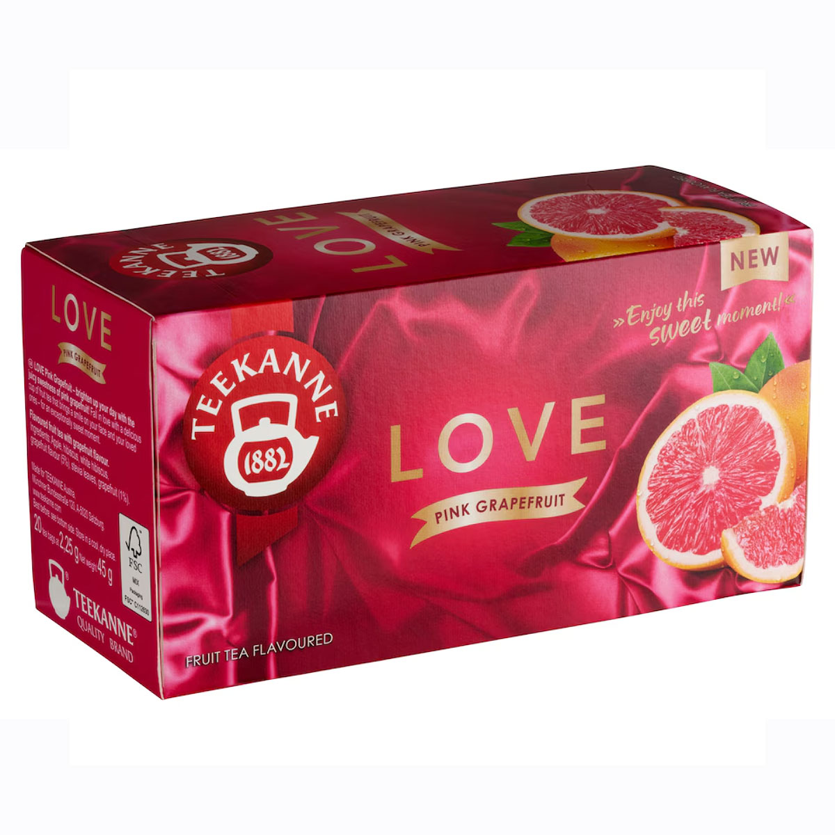 Teekanne Love tea Pink Grapefruit - 20 filter 1 Teekanne Love tea Pink Grapefruit - 20 filter