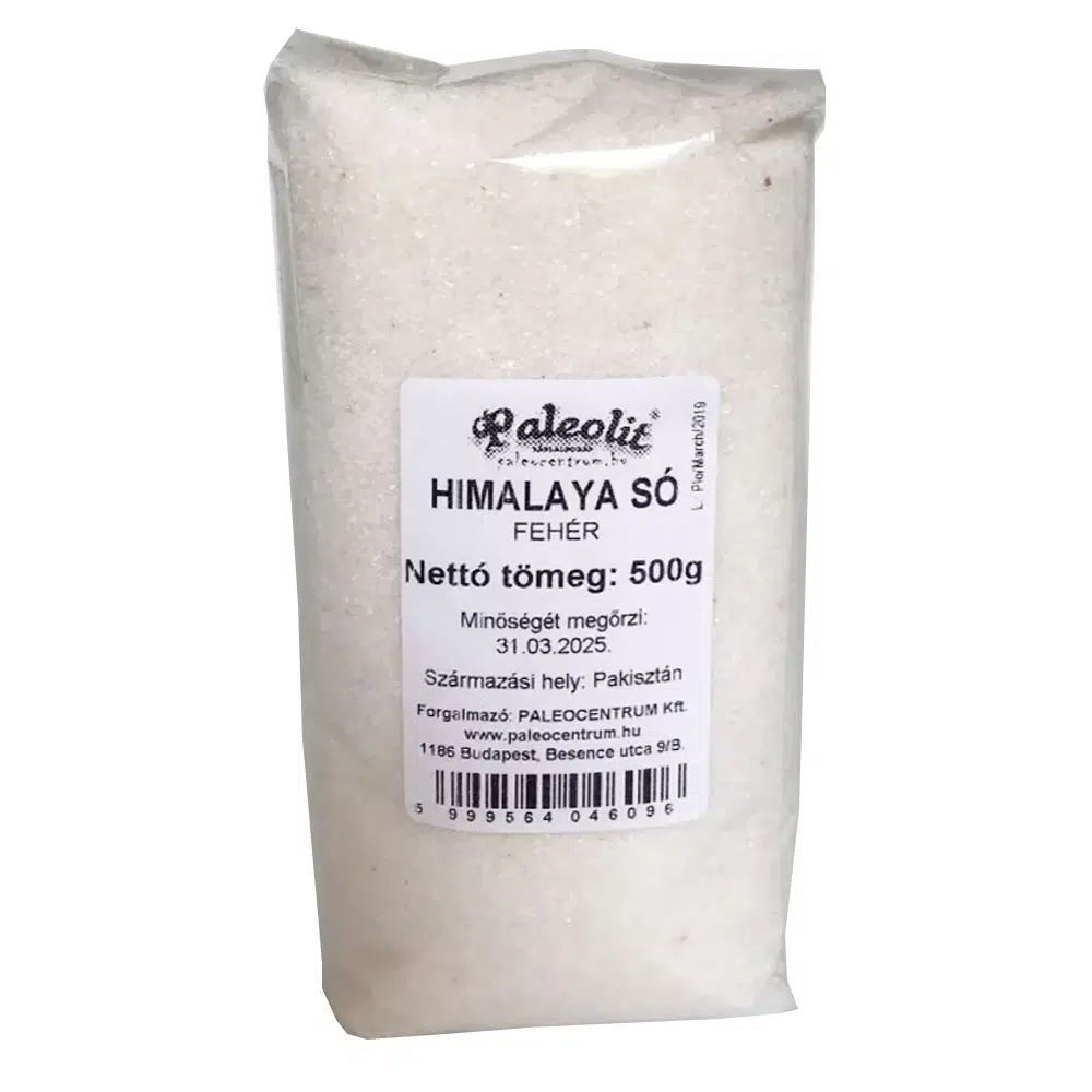 Paleolit Himalaya só fehér - 500g 1 Paleolit Himalaya só fehér - 500g