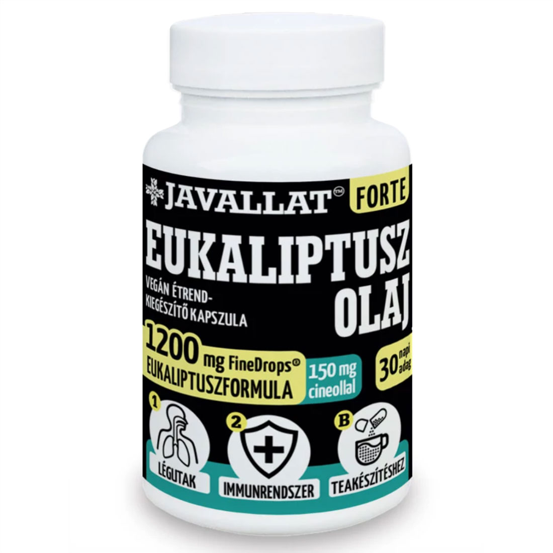 Javallat Forte Eukaliptusz olaj kapszula - 60db 1 Javallat Forte Eukaliptusz olaj kapszula - 60db
