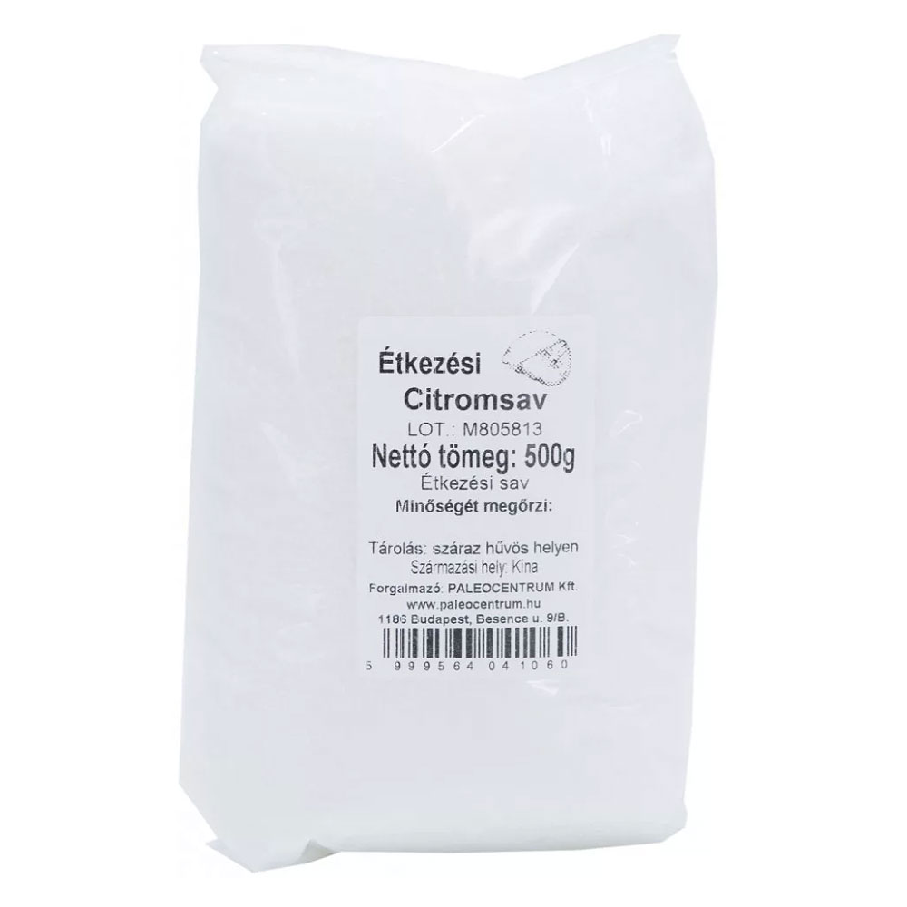 Paleolit Citromsav étkezési - 500g 1 Paleolit Citromsav étkezési - 500g