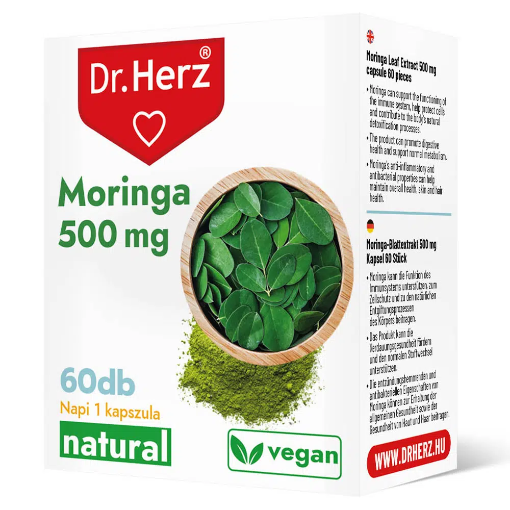 Dr. Herz Moringa kapszula - 60db 1 Dr. Herz Moringa kapszula - 60db