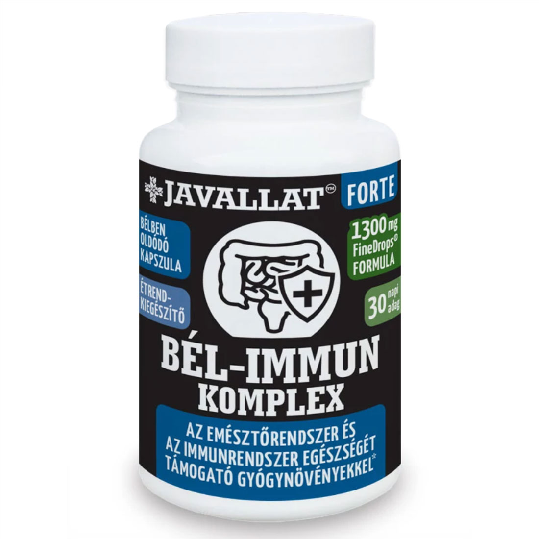 Javallat Forte Bél-Immun komplex kapszula - 60db 1 Javallat Forte Bél-Immun komplex kapszula - 60db