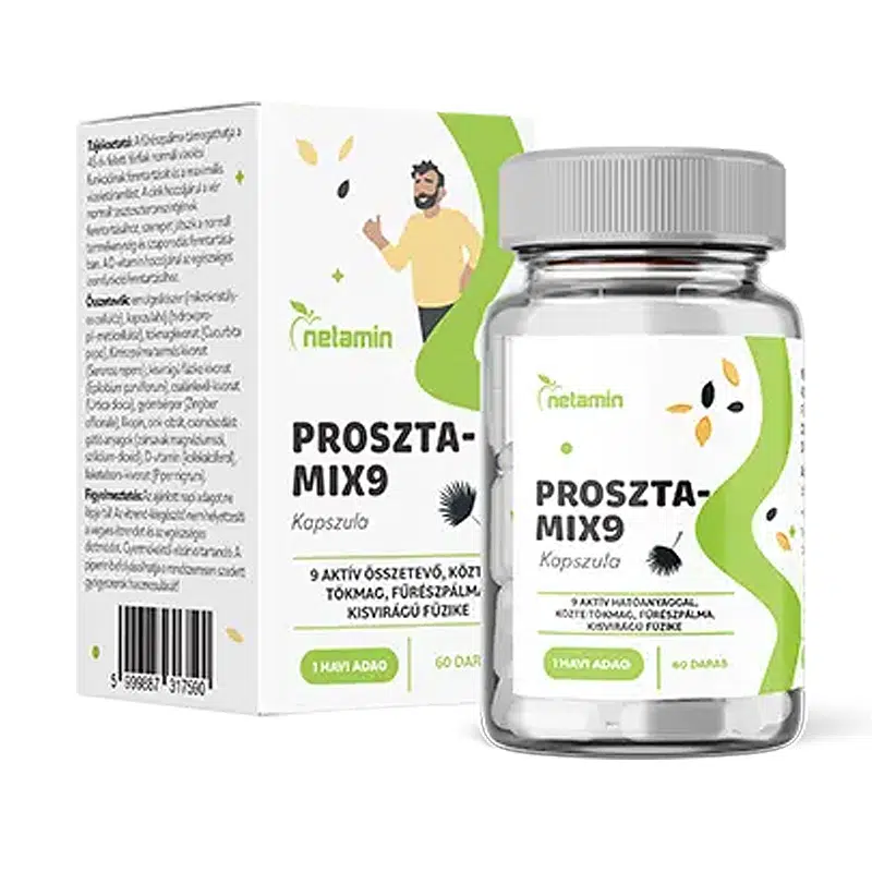 Netamin Prosztamix9 kapszula - 60db 1 Netamin Prosztamix9 kapszula - 60db