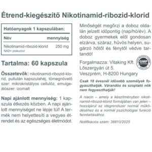 Vitaking NAD+250 kapszula - 60db - Image 2
