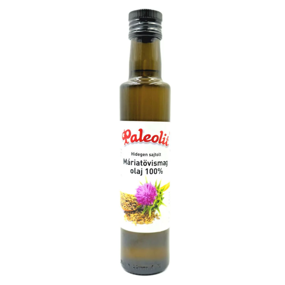 Paleolit 100% Hidegen sajtolt Máriatövismag olaj - 250ml 1 Paleolit 100% Hidegen sajtolt Máriatövismag olaj - 250ml