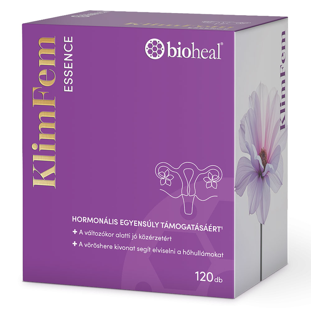 Bioheal KlimFem Essence lágyzselatin kapszula - 120db 1 Bioheal KlimFem Essence lágyzselatin kapszula - 120db