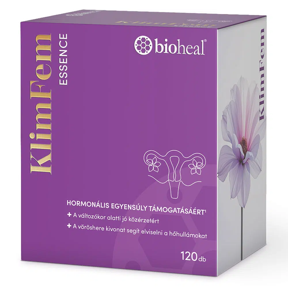 Bioheal KlimFem Essence lágyzselatin kapszula - 120db 1 Bioheal KlimFem Essence lágyzselatin kapszula - 120db