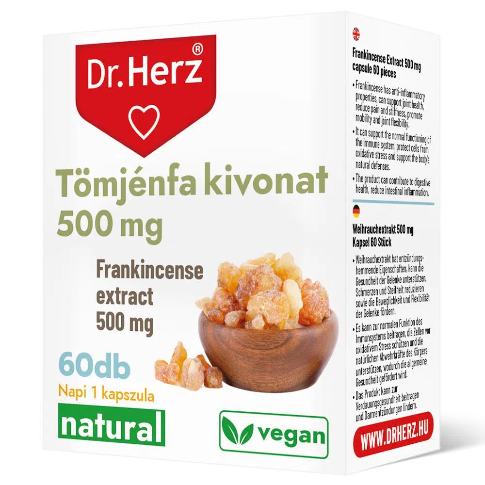Dr. Herz Tömjénfa kivonat kapszula - 60db 1 Dr. Herz Tömjénfa kivonat kapszula - 60db