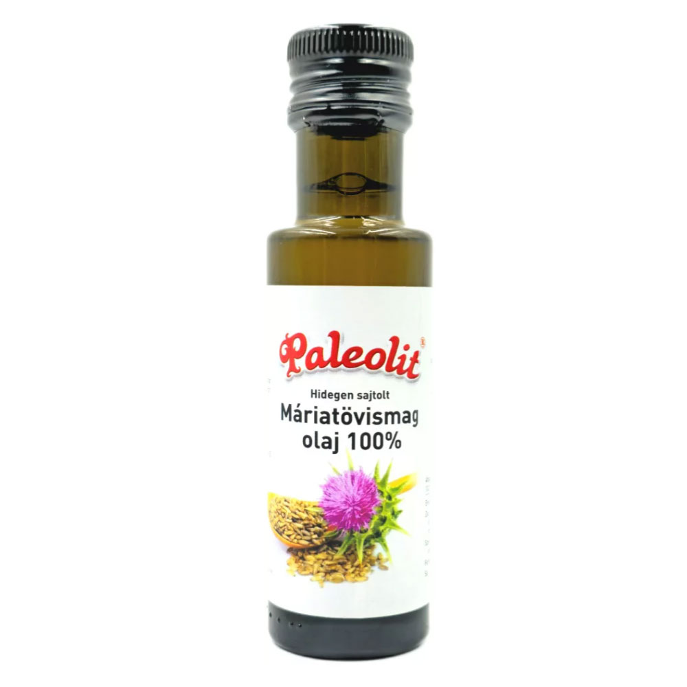Paleolit 100% Hidegen sajtolt Máriatövismag olaj - 100ml 1 Paleolit 100% Hidegen sajtolt Máriatövismag olaj - 100ml