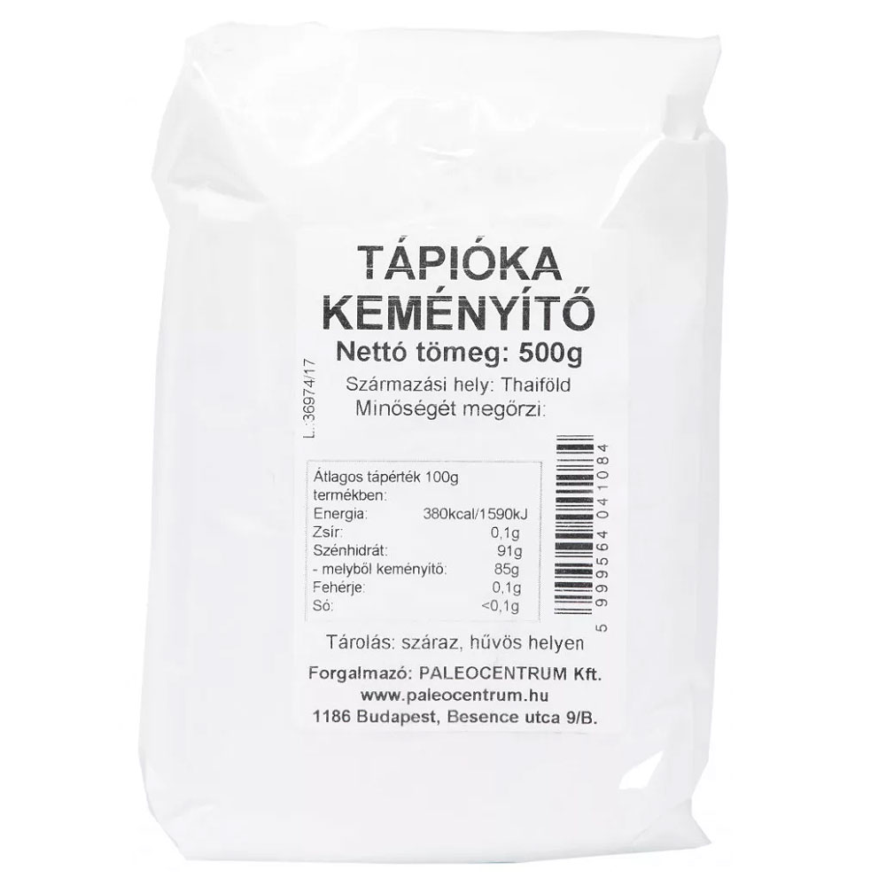 Paleolit Tápióka keményítő - 500g 1 Paleolit Tápióka keményítő - 500g