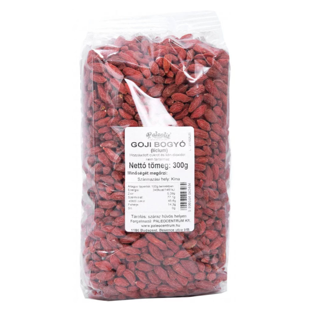 Paleolit Goji bogyó - 300g 1 Paleolit Goji bogyó - 300g