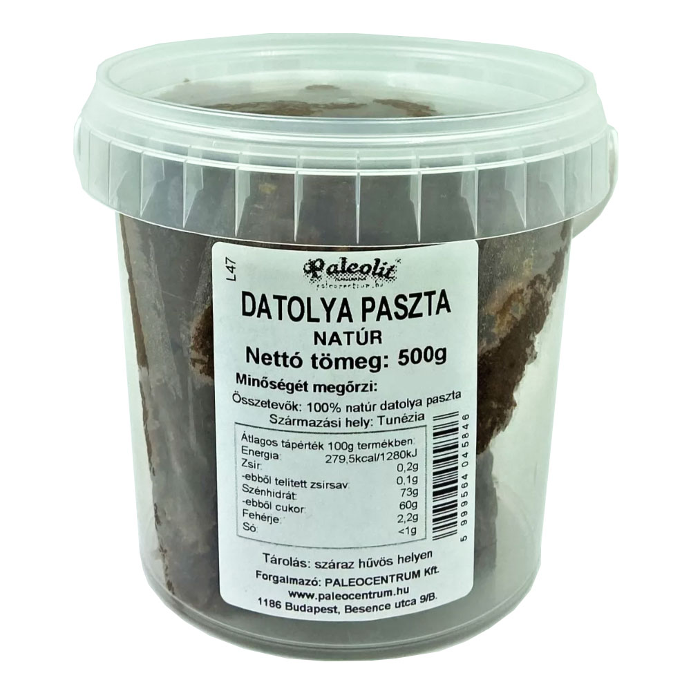Paleolit Datolya paszta natúr - 500g 1 Paleolit Datolya paszta natúr - 500g