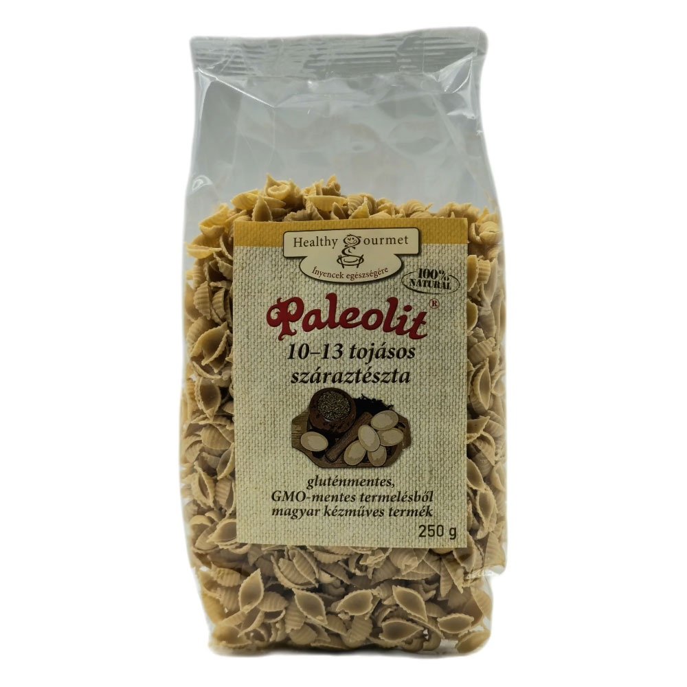 Paleolit Szezámos Kagyló száraztészta - 250g 1 Paleolit Szezámos Kagyló száraztészta - 250g