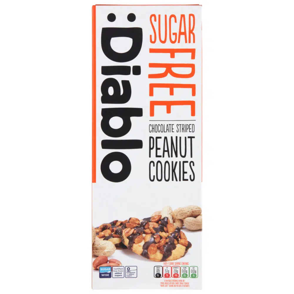 Diablo Csokis-Földimogyorós keksz - 150g 1 Diablo Csokis-Földimogyorós keksz - 150g