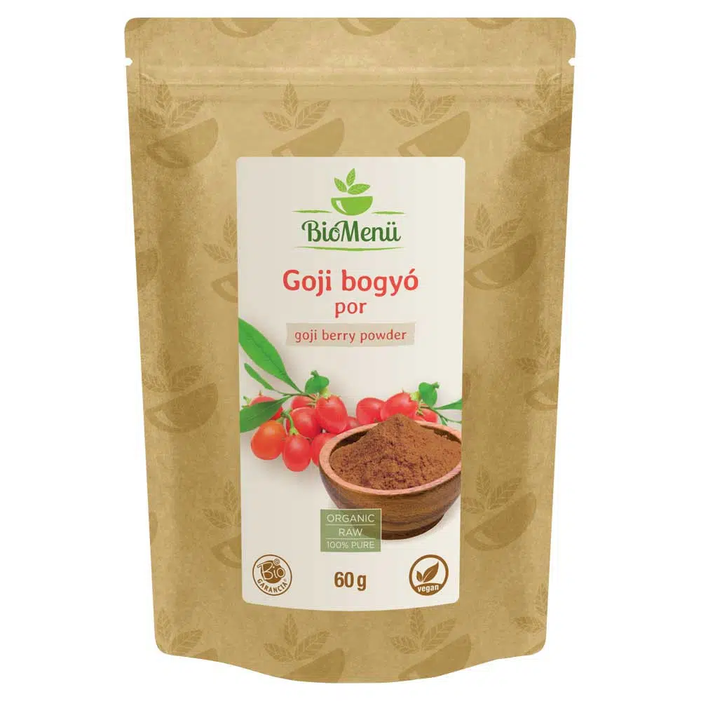 Biomenü bio goji bogyó por - 60g 1 Biomenü bio goji bogyó por - 60g