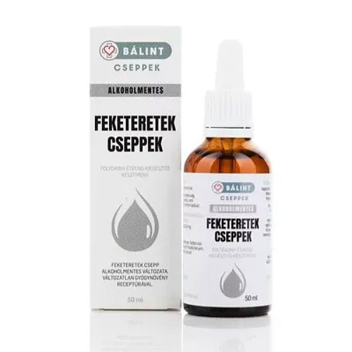 Bálint Cseppek Alkoholmentes Feketeretek csepp - 50ml 1 Bálint Cseppek Alkoholmentes Feketeretek csepp - 50ml