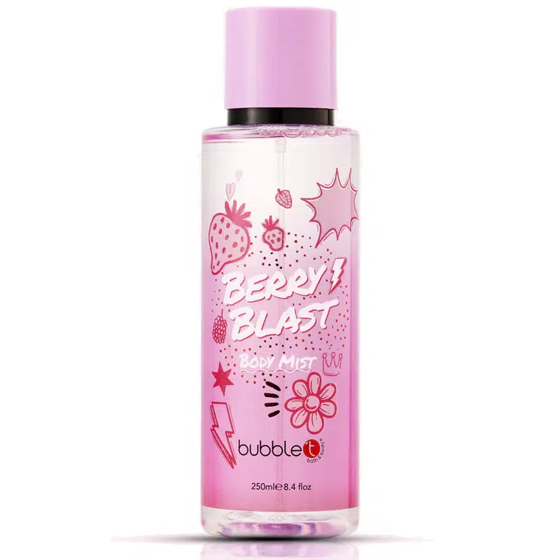 Bubblet Testpermet Berry Bliss bogyós gyümölcs - 250ml 1 Bubblet Testpermet Berry Bliss bogyós gyümölcs - 250ml