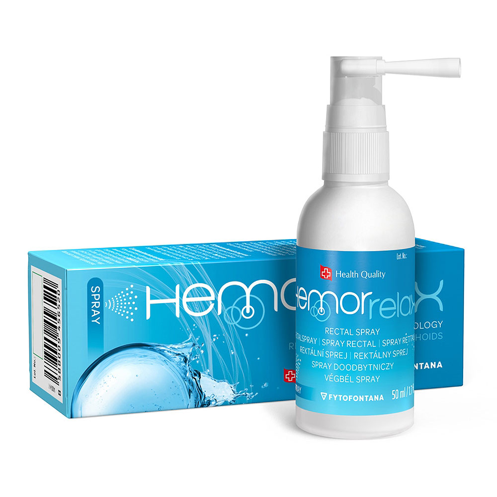 Fytofontana Hemorrelax végbél spray - 50ml 1 Fytofontana Hemorrelax végbél spray - 50ml