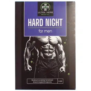 HARD NIGHT erős potencianövelő kapszula - 6db