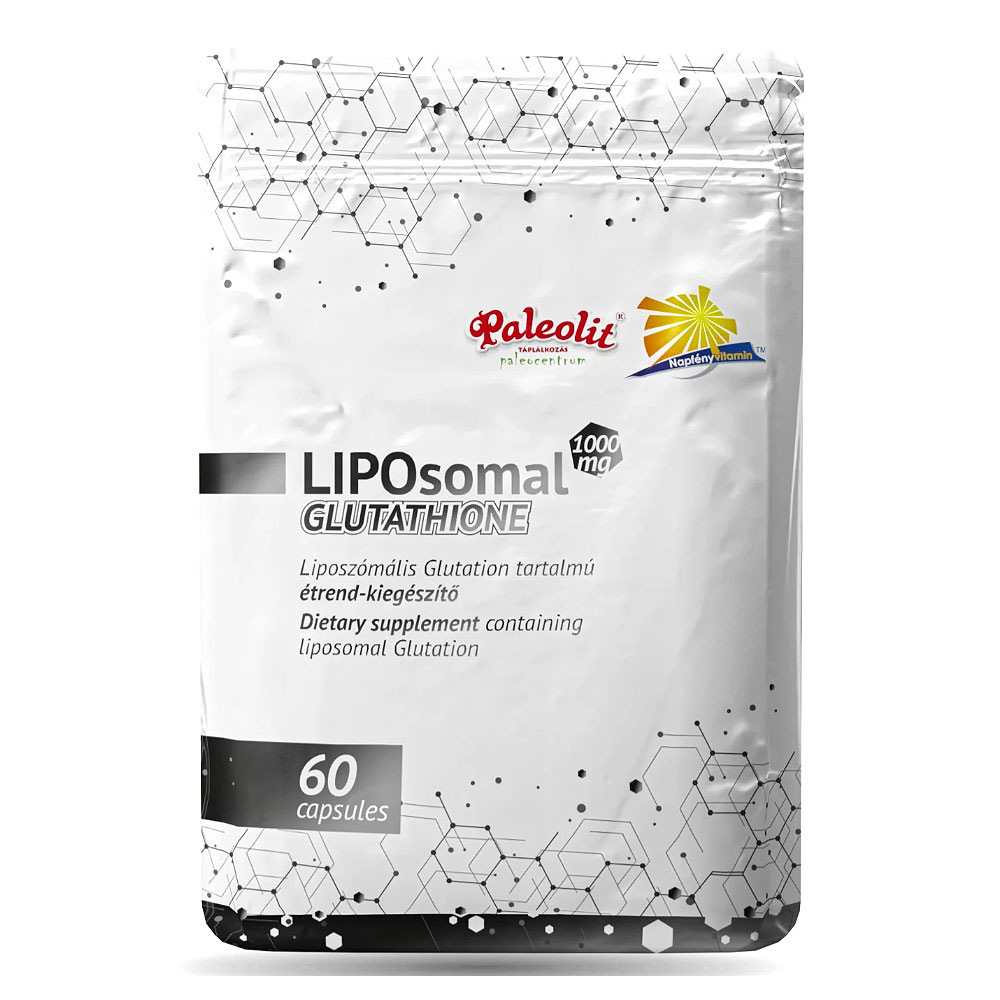Paleolit LIPOsomal Glutathione kapszula - 60db 1 Paleolit LIPOsomal Glutathione kapszula - 60db