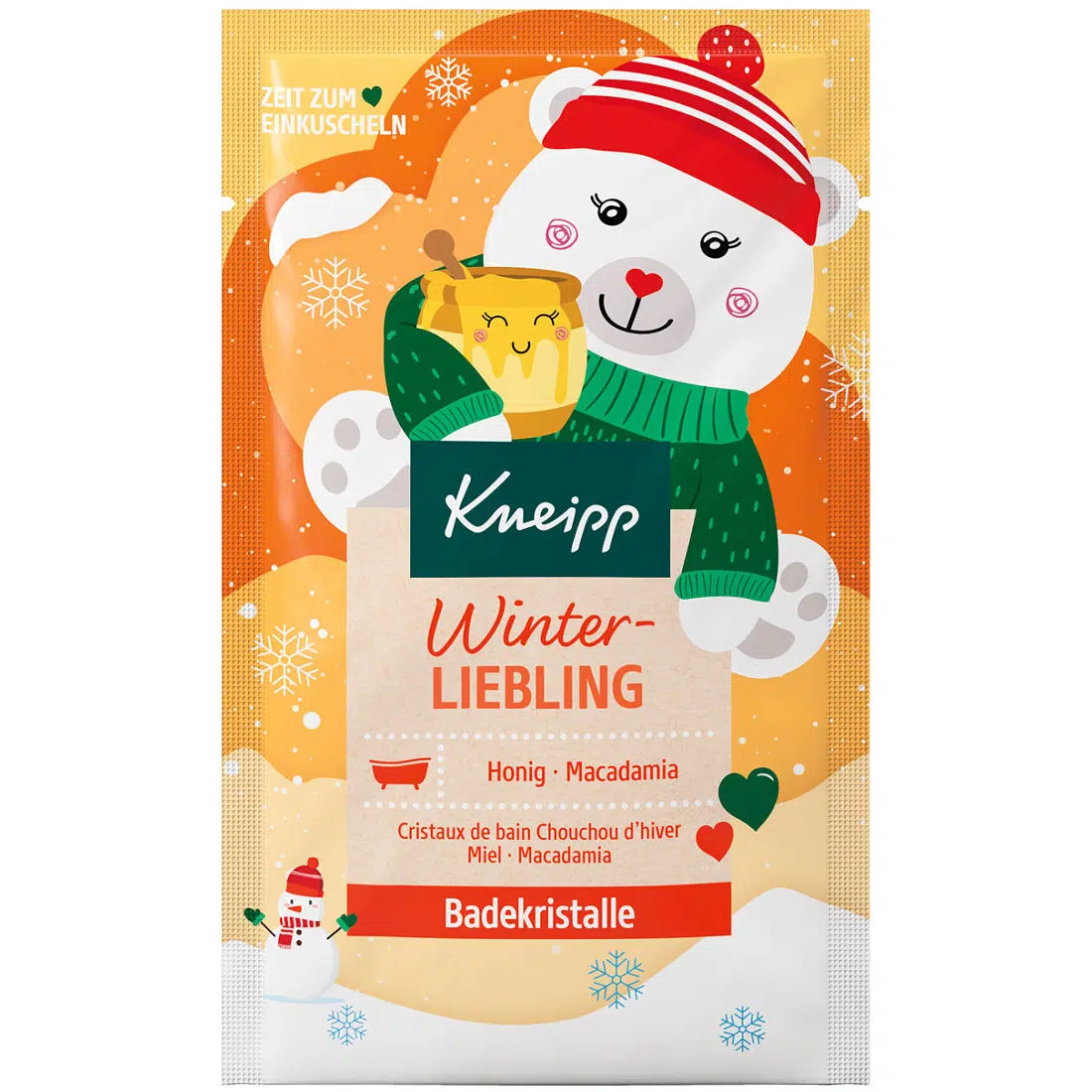 Kneipp Fürdőkristály - Téli kedvenc (Maci)- 60g 1 Kneipp Fürdőkristály - Téli kedvenc (Maci)- 60g