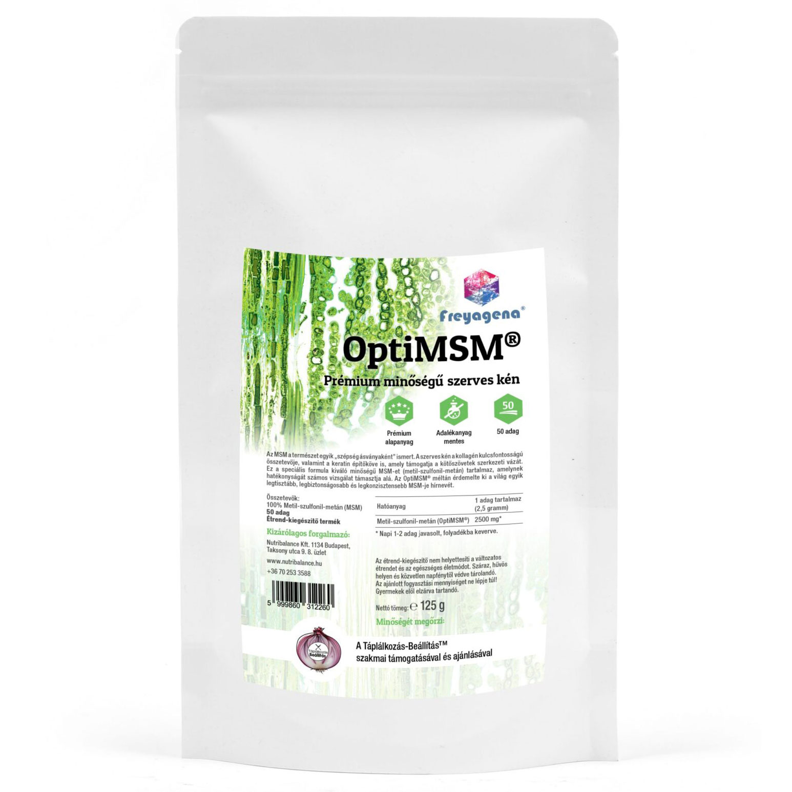 Freyagena OptiMSM por - 125g 1 Freyagena OptiMSM por - 125g