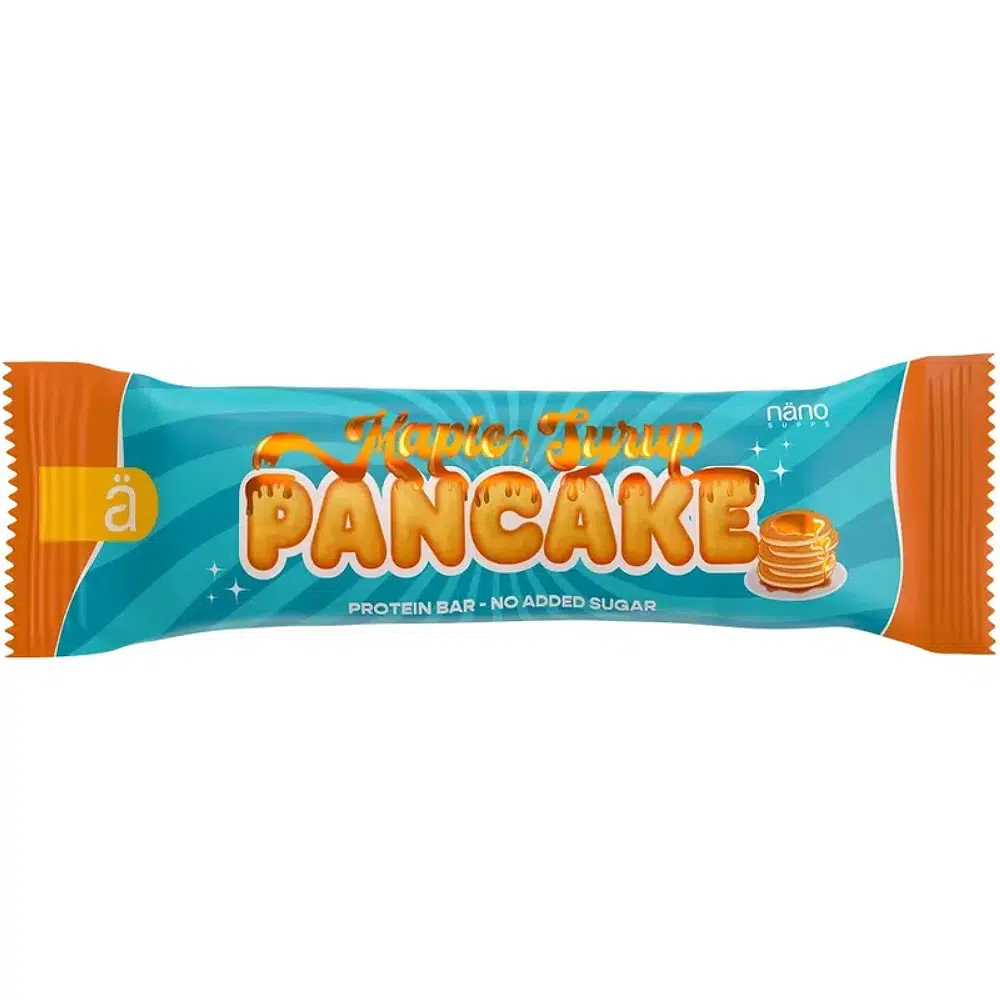 Nanosupps Protein Bar Maple Syrup & Pancake - 55g 1 Nanosupps Protein Bar Maple Syrup & Pancake - 55g