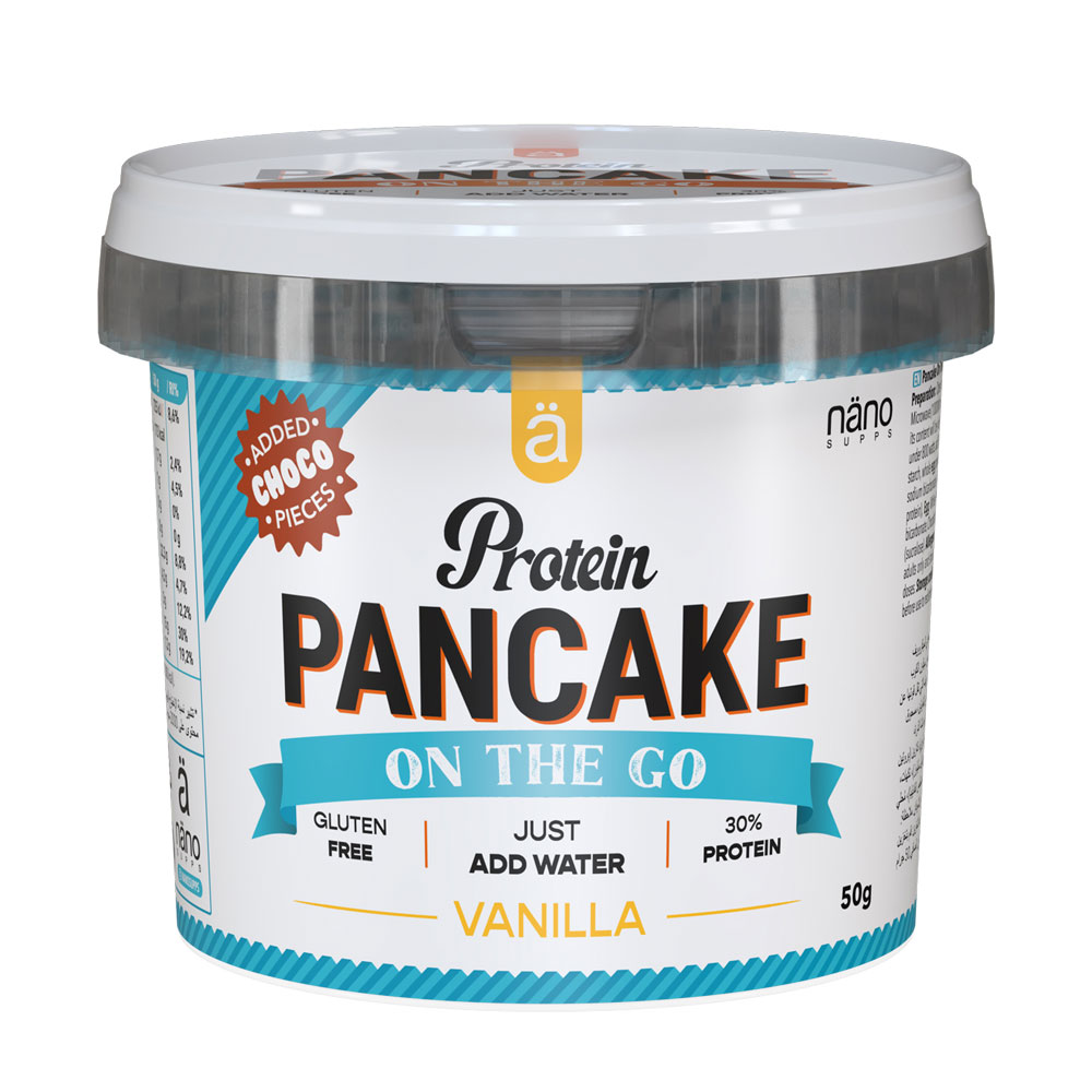 Nanosupps Protein Pancake ON THE GO vanília - 50g 1 Nanosupps Protein Pancake ON THE GO vanília - 50g