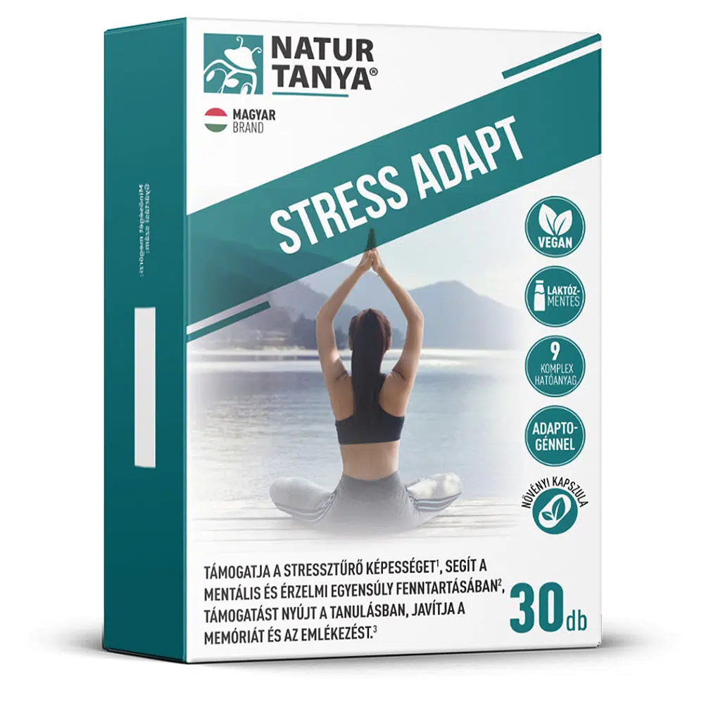 Natur Tanya STRESS ADAPT kapszula - 30db 1 Natur Tanya STRESS ADAPT kapszula - 30db