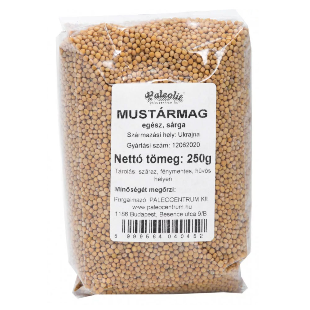 Paleolit Mustármag egész sárga - 250g 1 Paleolit Mustármag egész sárga - 250g