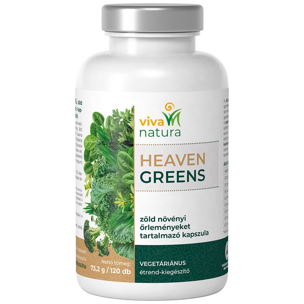 Viva Natura Heaven Greens kapszula - 120db 1 Viva Natura Heaven Greens kapszula - 120db