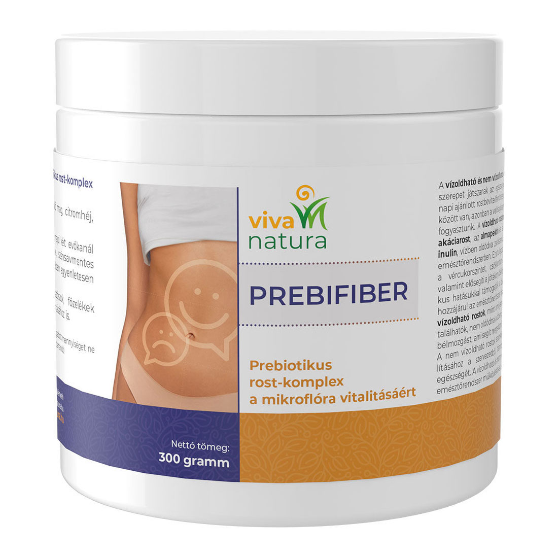 Viva Natura Prebifiber rost-komplex - 300g 1 Viva Natura Prebifiber rost-komplex - 300g