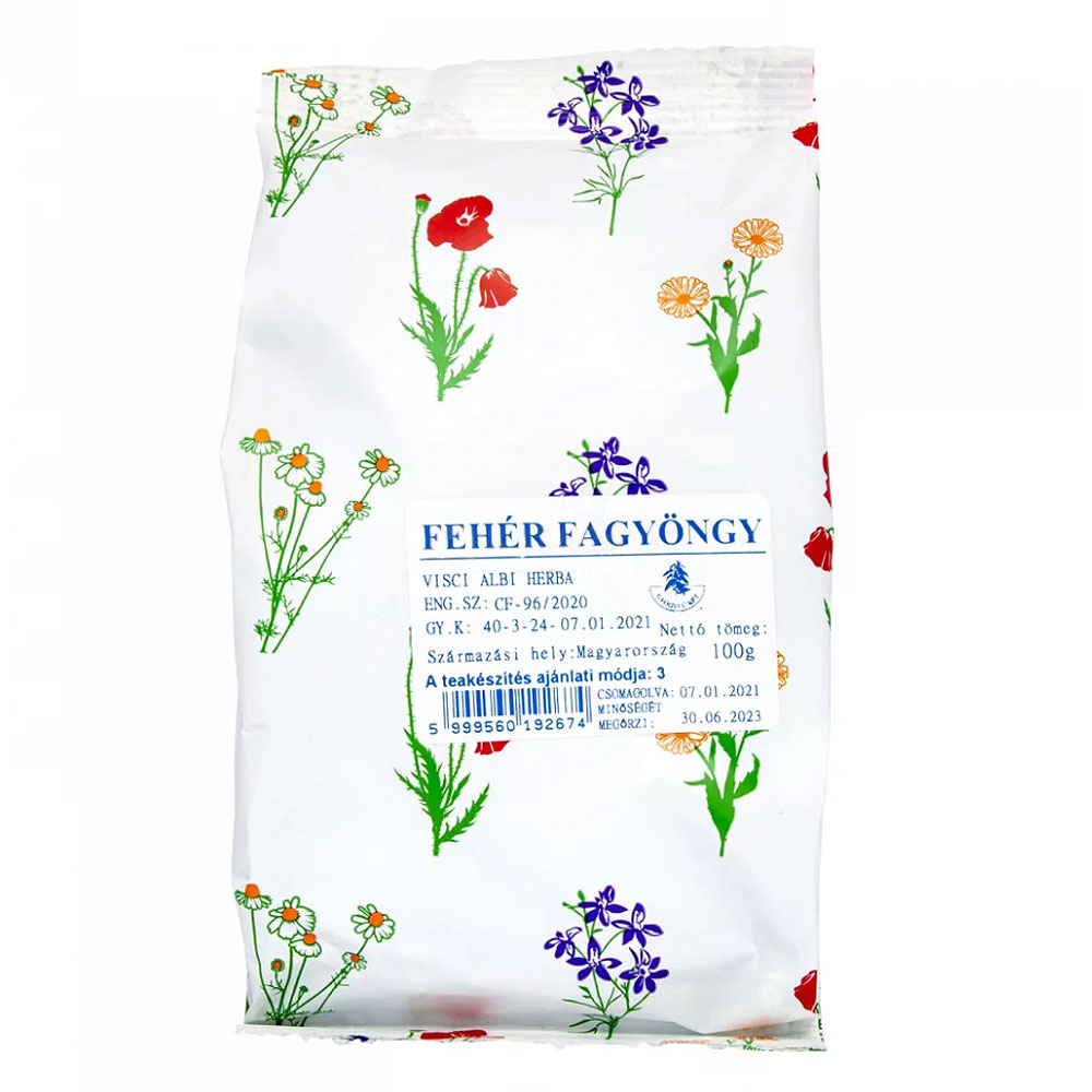 Gyógyfű fehér fagyöngy tea - 100g 1 Gyógyfű fehér fagyöngy tea - 100g