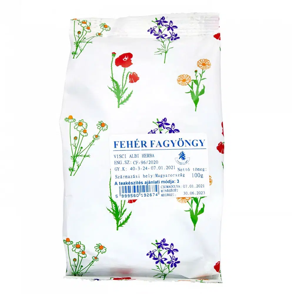 Gyógyfű fehér fagyöngy tea - 100g 1 Gyógyfű fehér fagyöngy tea - 100g