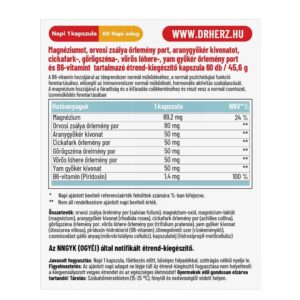 Dr. Herz Menopauza Plus kapszula - 60db 3 Dr. Herz Menopauza Plus kapszula - 60