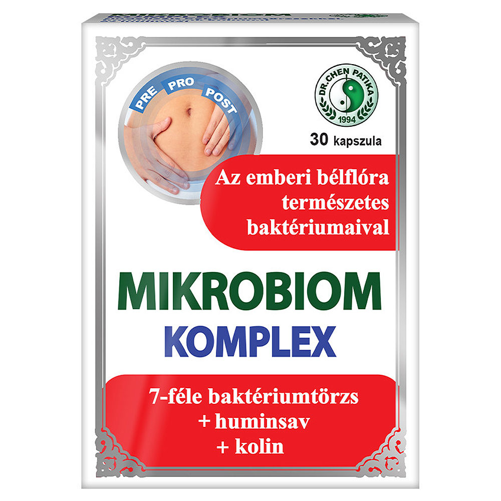 Dr. Chen Mikrobiom Komplex kapszula - 30db 1 Dr. Chen Mikrobiom Komplex kapszula - 30db
