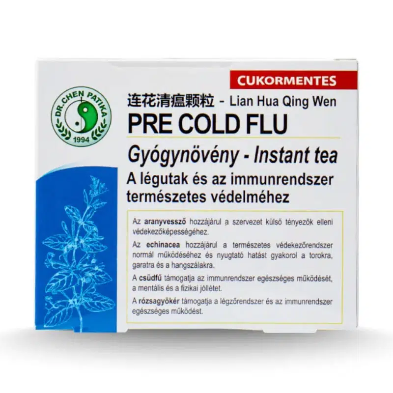 Dr. Chen Pre-Cold-Flu Gyógynövény Instant tea - 12 tasak 1 Dr. Chen Pre-Cold-Flu Gyógynövény Instant tea - 12 tasak