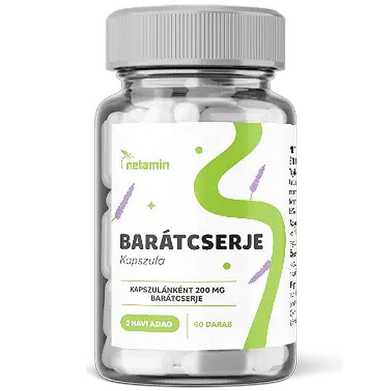 Netamin Barátcserje 200mg kapszula - 60db 1 Netamin Barátcserje 200mg kapszula - 60db