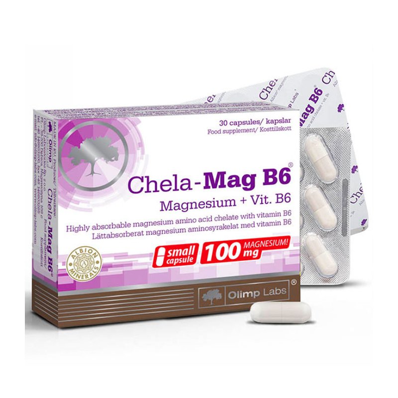 Olimp Labs Chela-Mag B6 kapszula 30db 1 Olimp Labs Chela-Mag B6 kapszula 30db